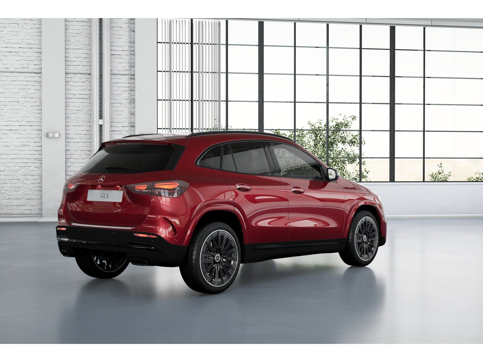 Mercedes-Benz GLA 200 2026 г. Красный, пробег 9999 км
