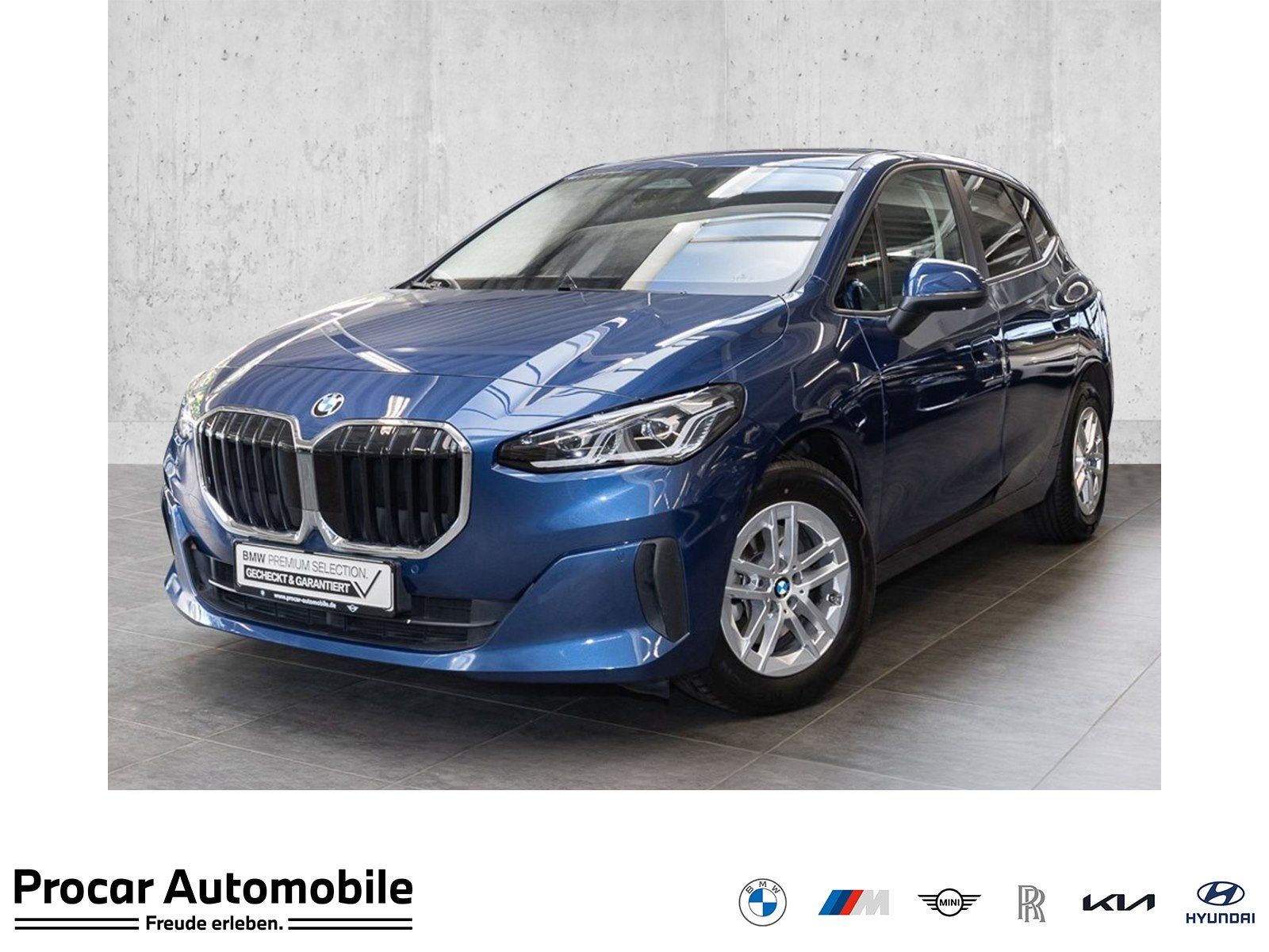 BMW 218 ACTIVE TOURER 2023 г. Синий, пробег 32456 км