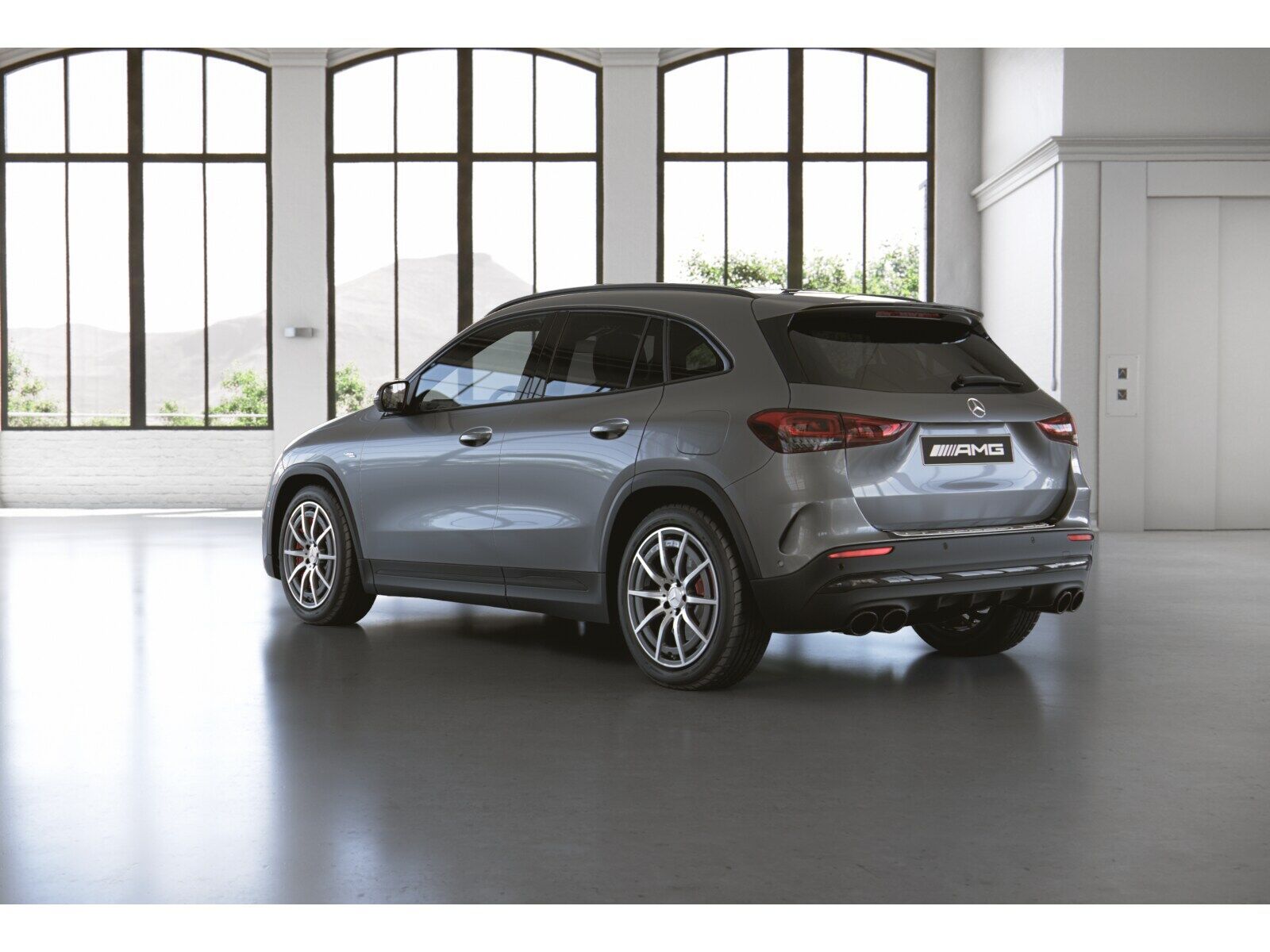 Mercedes-Benz GLA 45 AMG 2021 г. Серый, пробег 58463 км