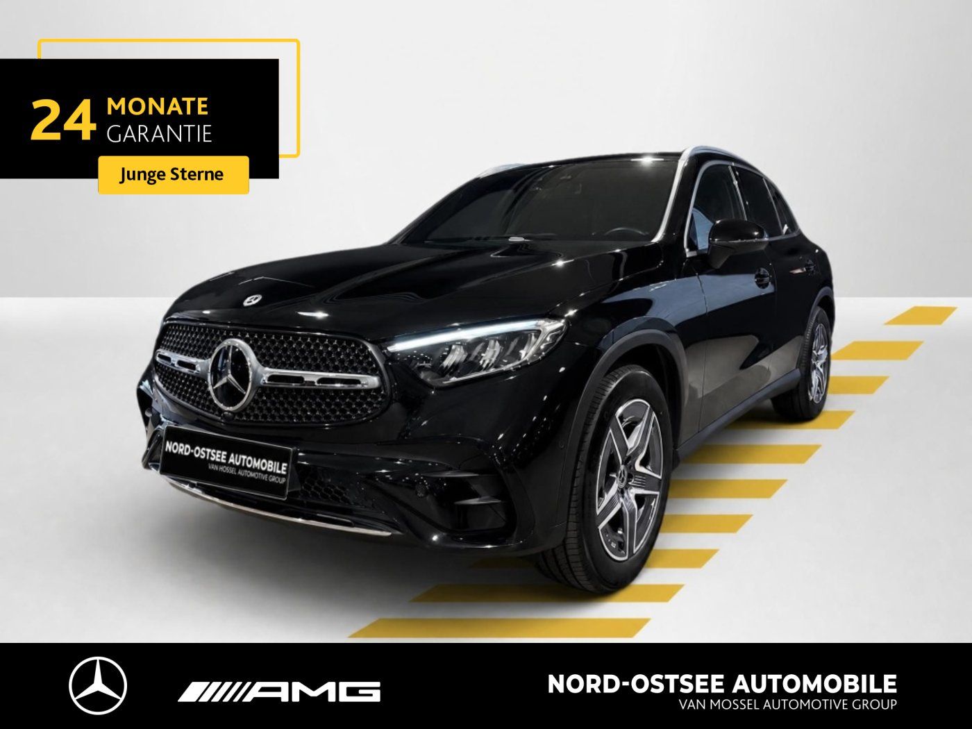 Mercedes-Benz GLC 300 2025 г. Чёрный, пробег 21187 км