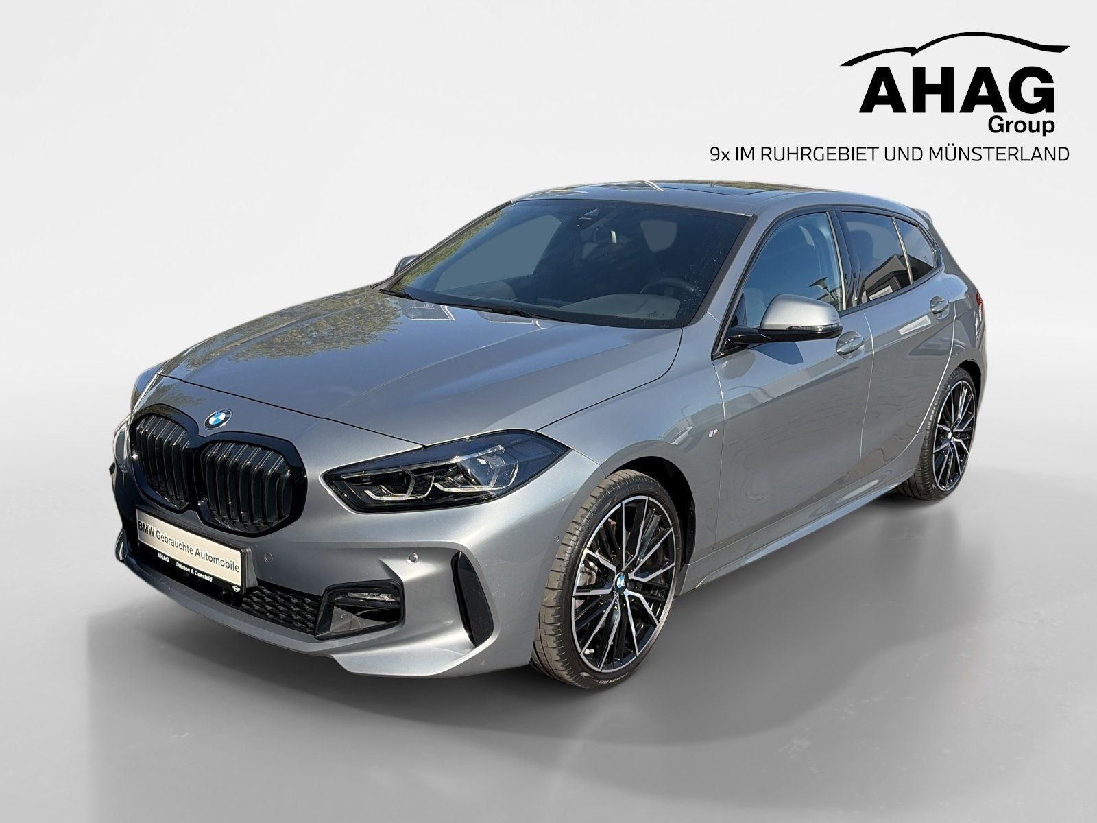 BMW 120 2022 г. Серебристый, пробег 51500 км