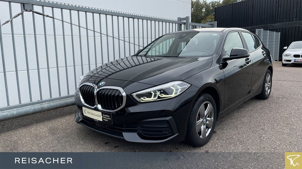 BMW 118 2023 г. Чёрный, пробег 51494 км
