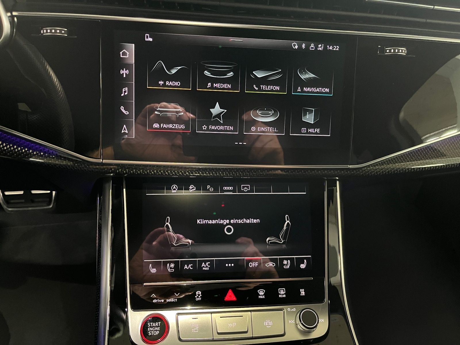 Audi SQ7 2023 г. Белый, пробег 50453 км