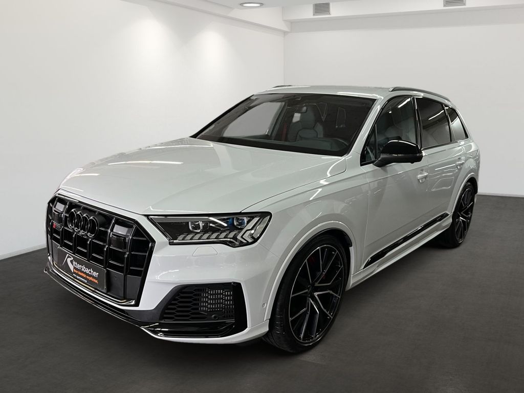 Audi SQ7 2023 г. Белый, пробег 50453 км