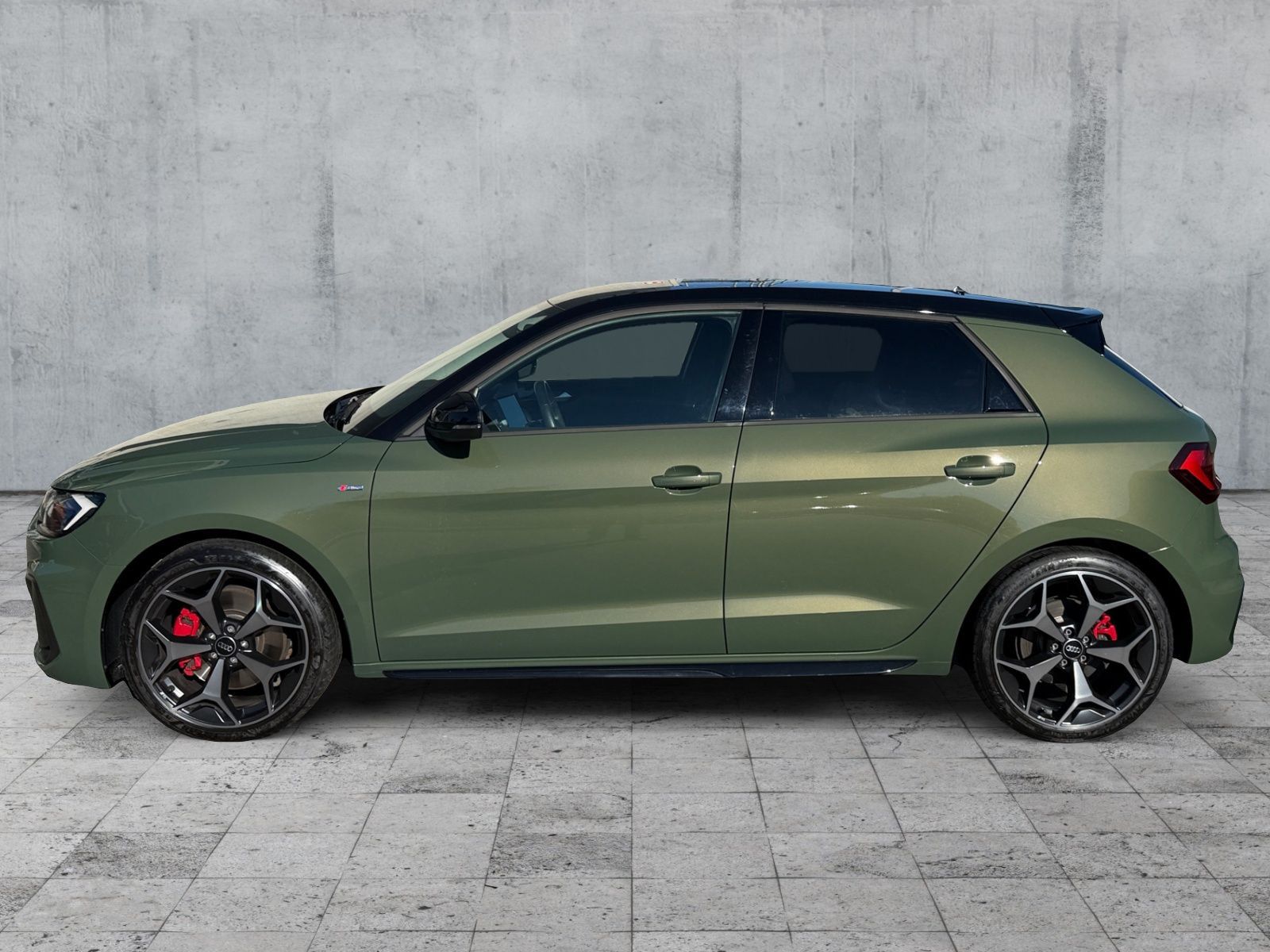 Audi A1 2024 г. Зелёный, пробег 29410 км