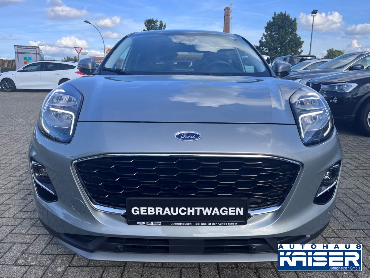 Ford Puma 2023 г. Серебристый, пробег 59898 км