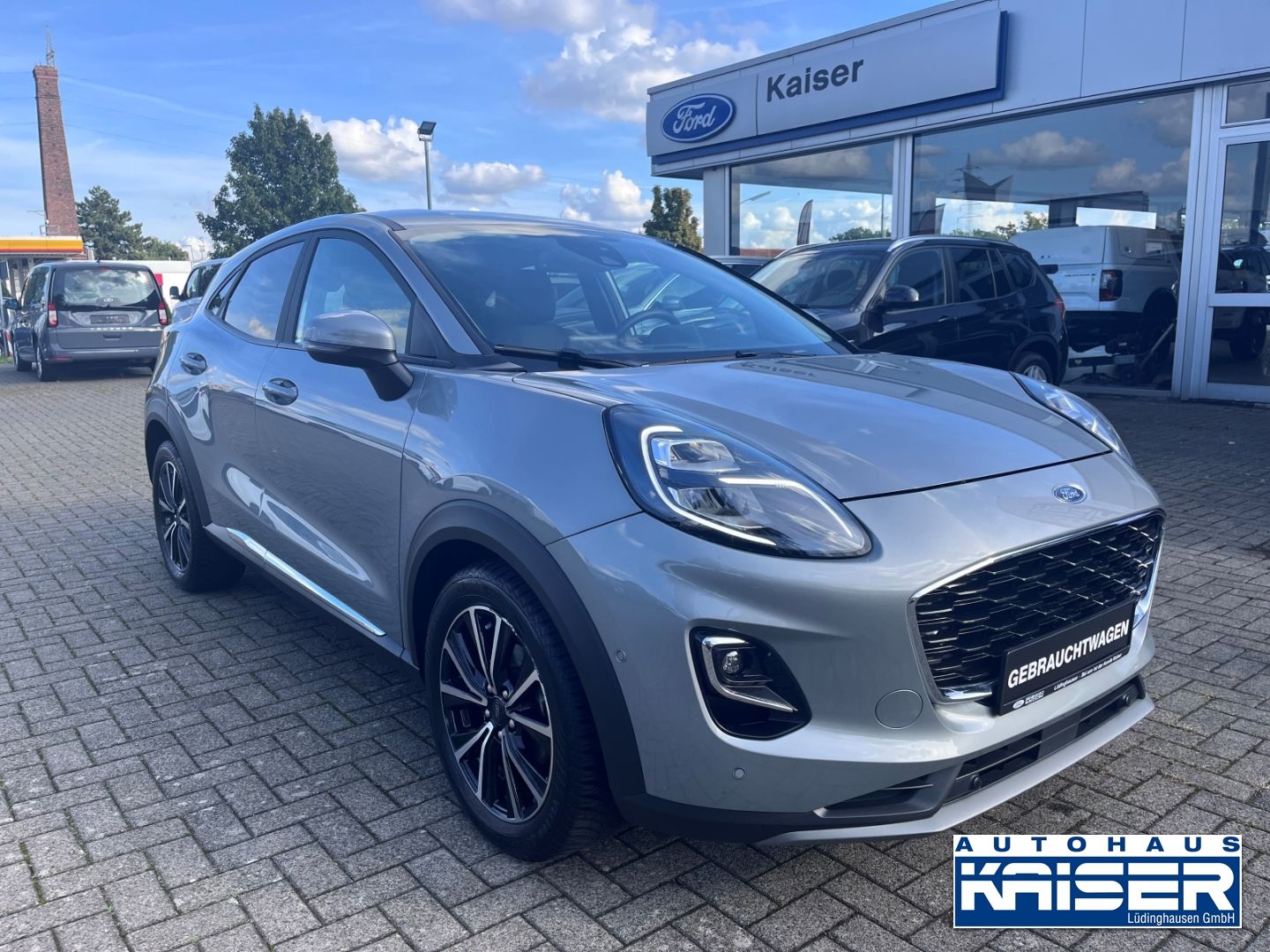 Ford Puma 2023 г. Серебристый, пробег 59898 км