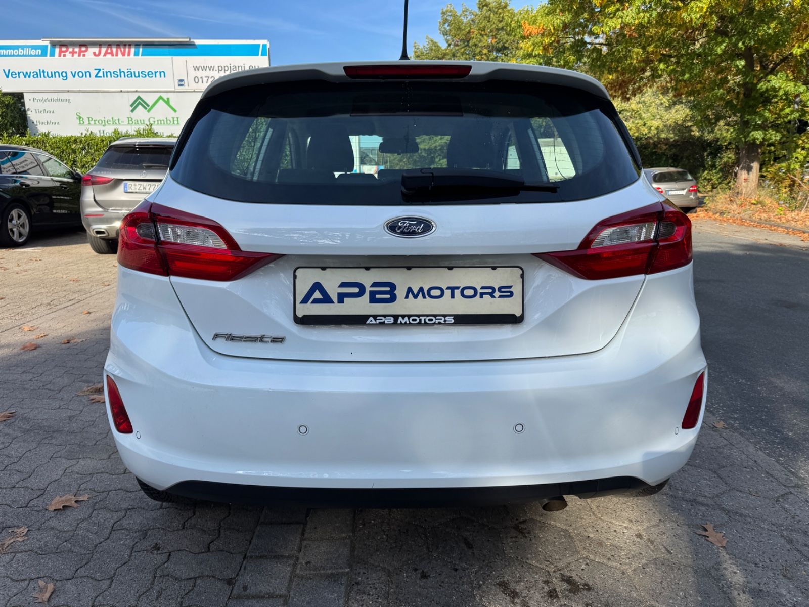 Ford Fiesta 2021 г. Белый, пробег 51586 км