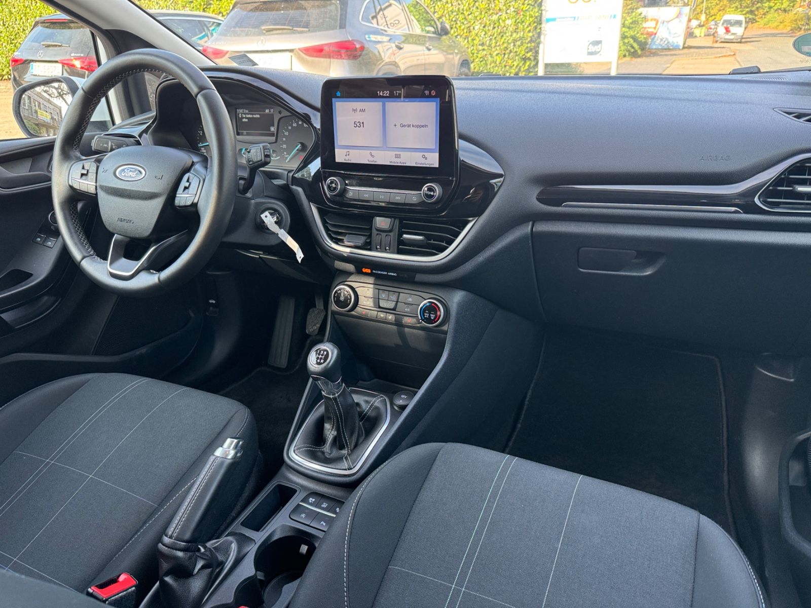Ford Fiesta 2021 г. Белый, пробег 51586 км