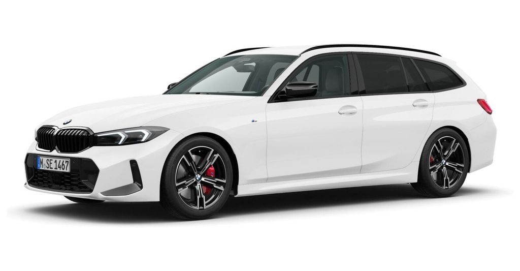 BMW 320 2023 г. Чёрный, пробег 52367 км