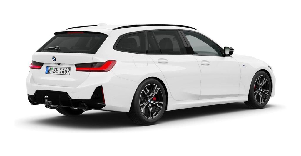 BMW 320 2023 г. Чёрный, пробег 52367 км