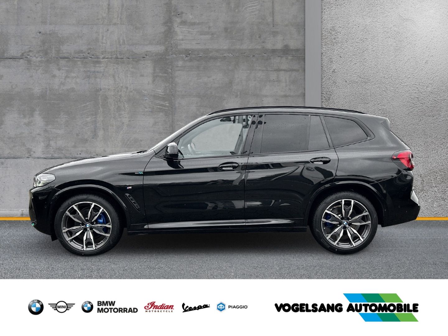 BMW X3 2023 г. Чёрный, пробег 53836 км