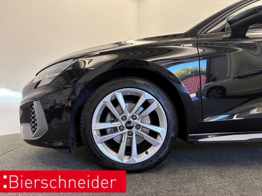Audi A3 2022 г. Чёрный, пробег 42885 км