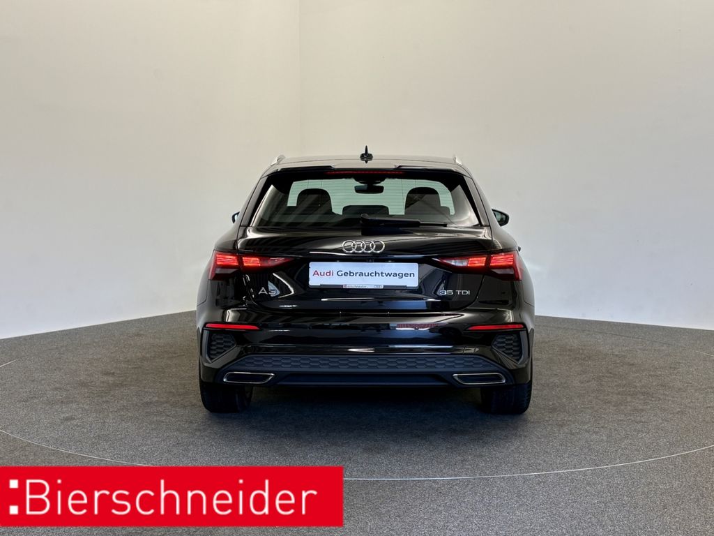 Audi A3 2022 г. Чёрный, пробег 42885 км