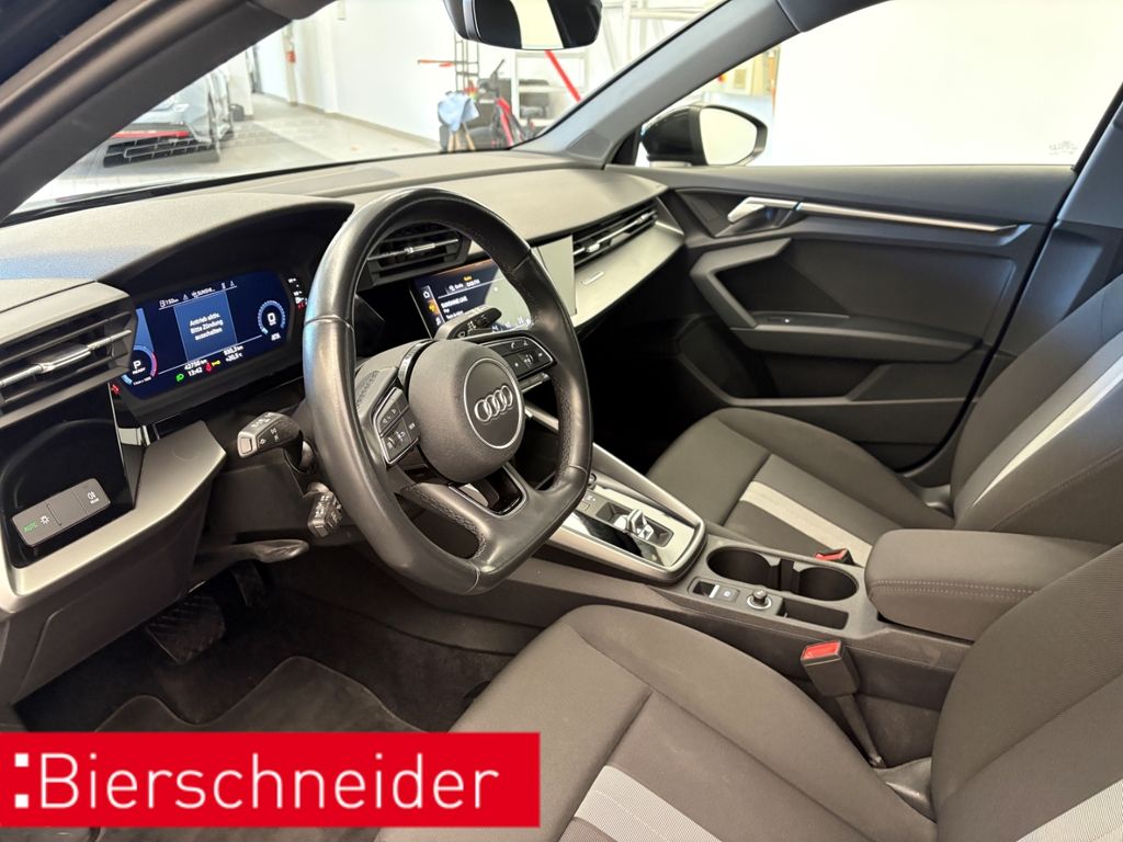 Audi A3 2022 г. Чёрный, пробег 42885 км