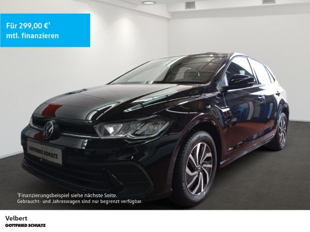 Volkswagen Polo 2022 г. Чёрный, пробег 45576 км