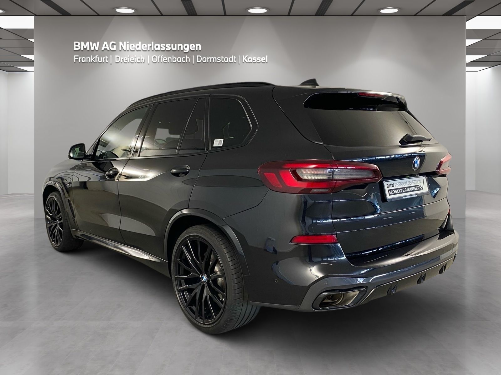 BMW X5 M50 2022 г. Чёрный, пробег 59404 км