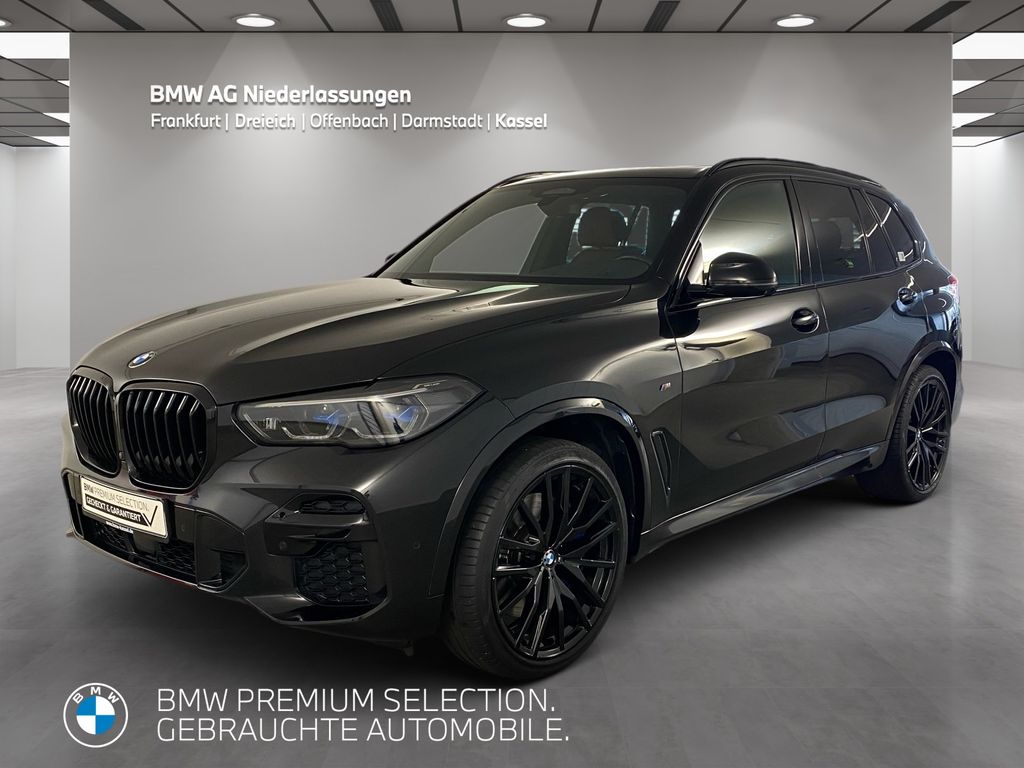 BMW X5 M50 2022 г. Чёрный, пробег 59404 км