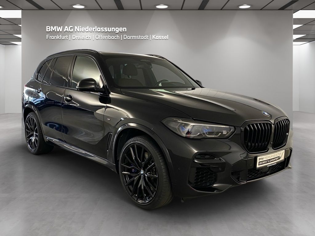 BMW X5 M50 2022 г. Чёрный, пробег 59404 км