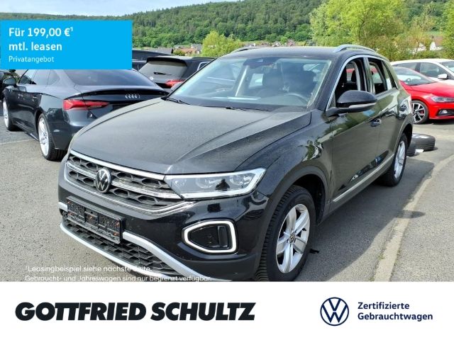 Volkswagen T-Roc 2022 г. Чёрный, пробег 27030 км