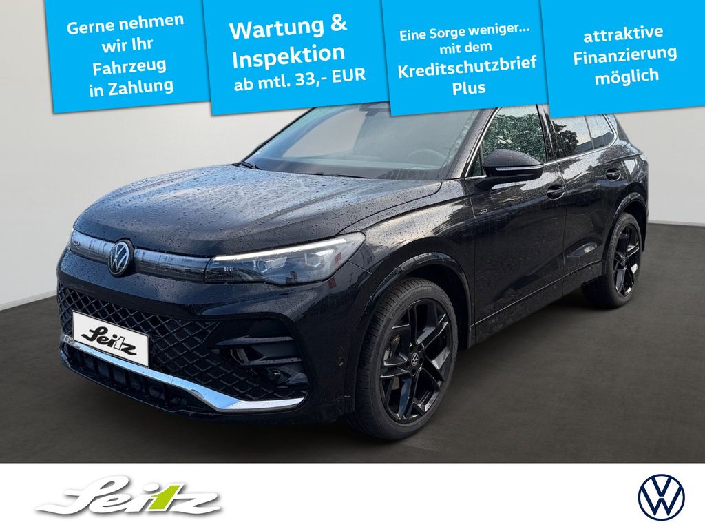 Volkswagen Tiguan 2024 г. Чёрный, пробег 19360 км