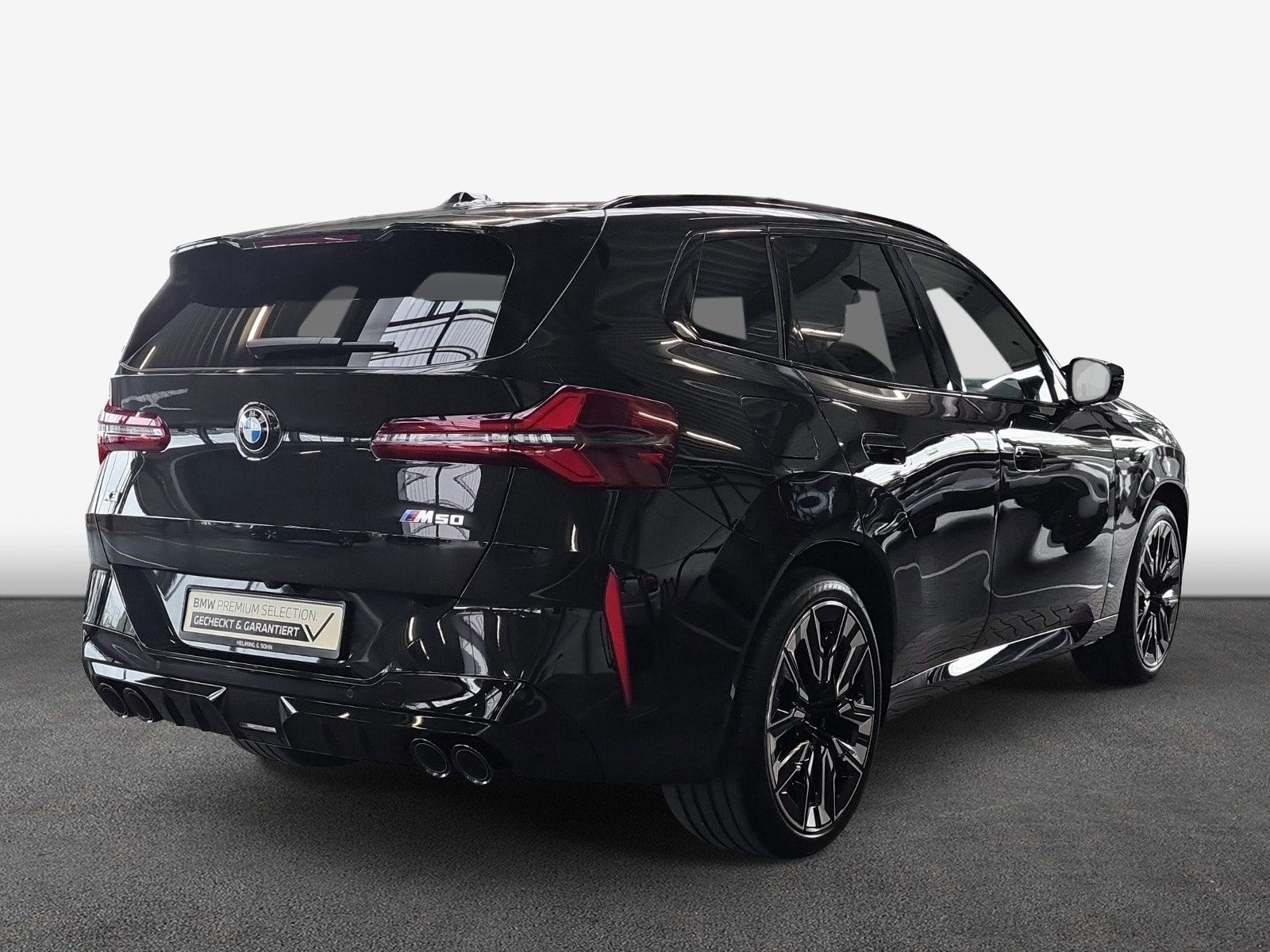BMW X3 M50 2025 г. Чёрный, пробег 14300 км