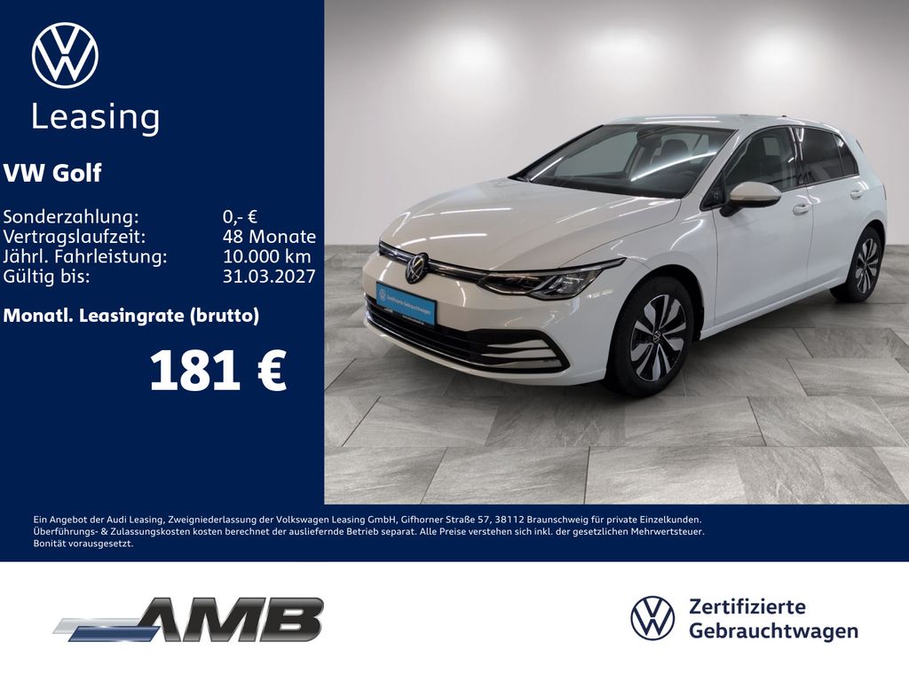 Volkswagen Golf 2024 г. Белый, пробег 23510 км