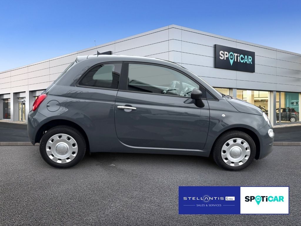 Fiat 500 2022 г. Серый, пробег 44728 км