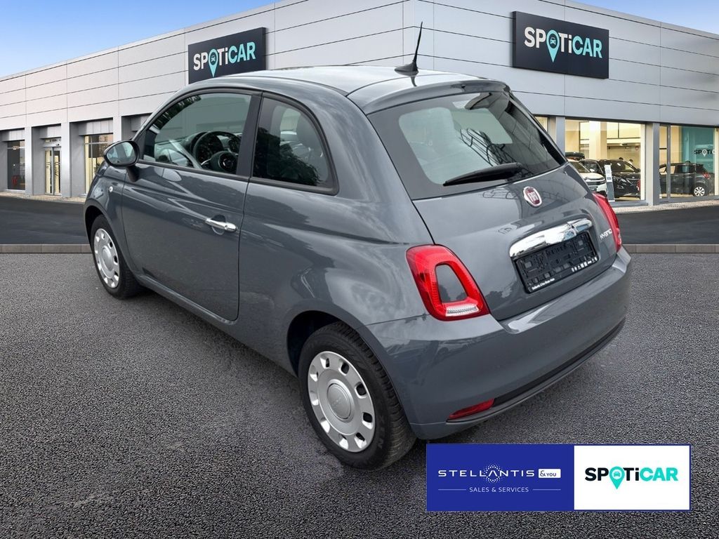 Fiat 500 2022 г. Серый, пробег 44728 км