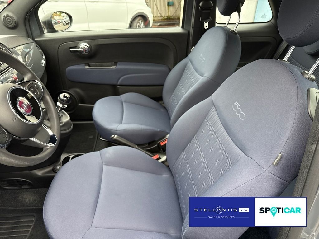 Fiat 500 2022 г. Серый, пробег 44728 км