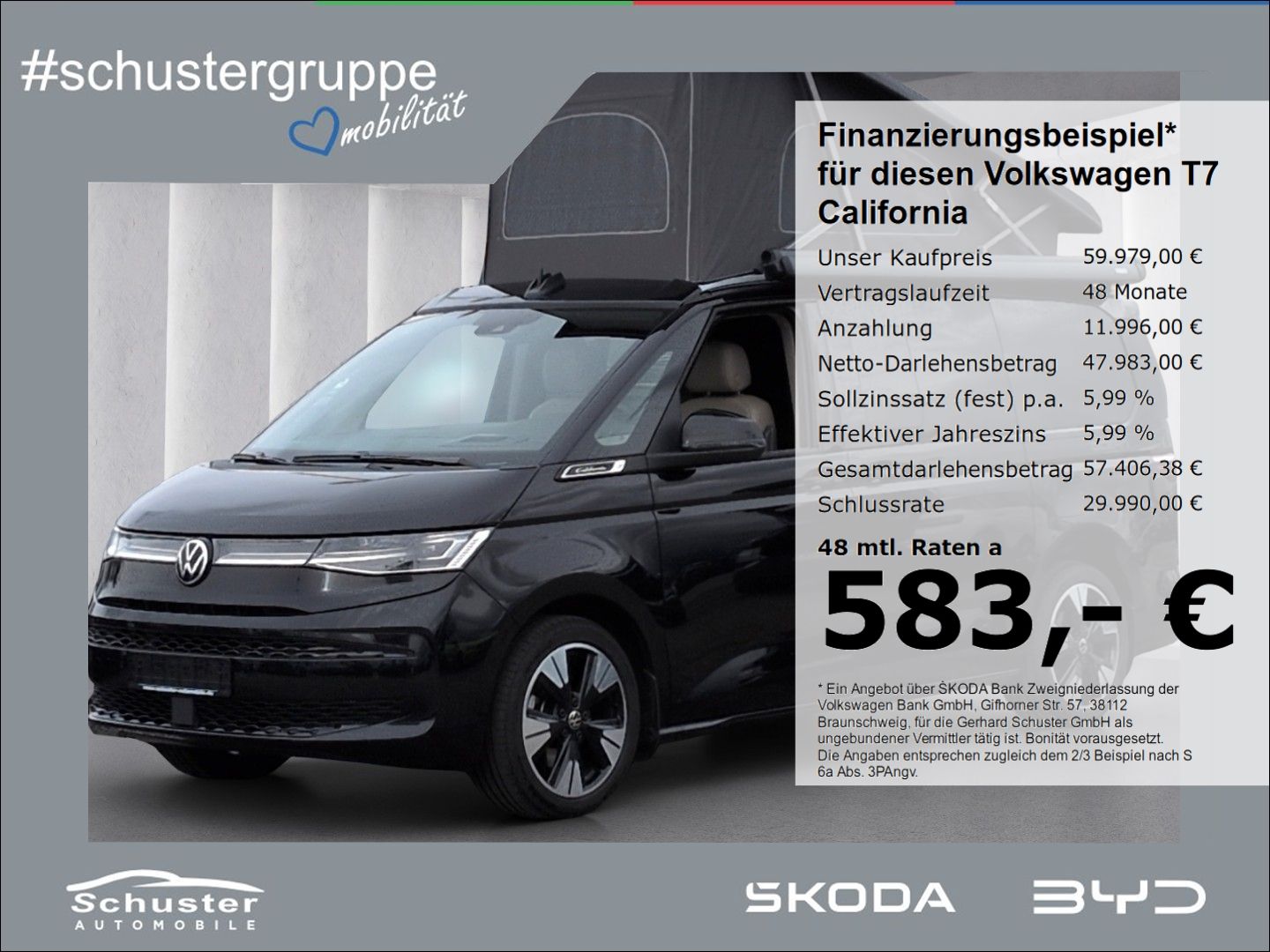 Volkswagen T7 CALIFORNIA 2025 г. Чёрный, пробег 31023 км