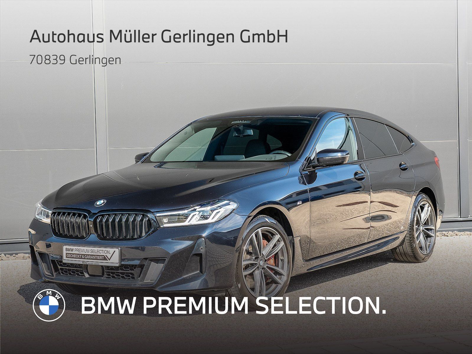 BMW 640 GRAN TURISMO 2023 г. Чёрный, пробег 59846 км