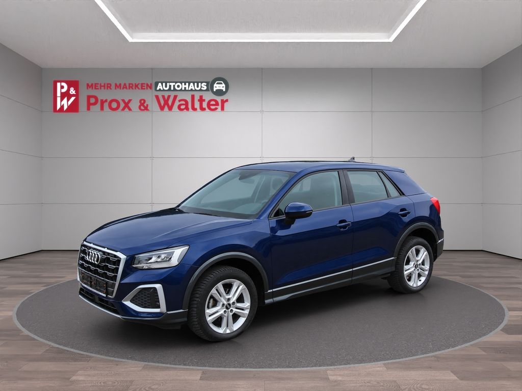 Audi Q2 2024 г. Синий, пробег 24245 км