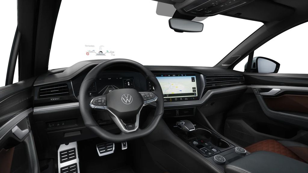 Volkswagen Touareg 2025 г. Белый, пробег 14558 км