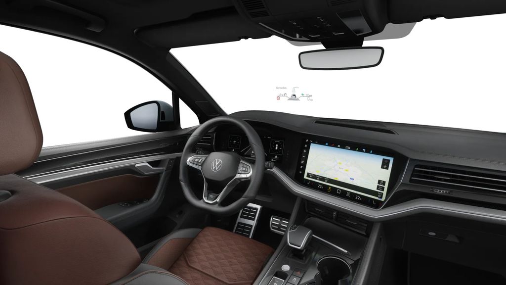 Volkswagen Touareg 2025 г. Белый, пробег 14558 км