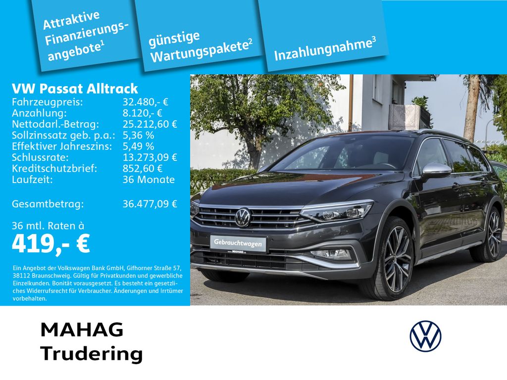 Volkswagen PASSAT ALLTRACK 2023 г. Серый, пробег 49809 км