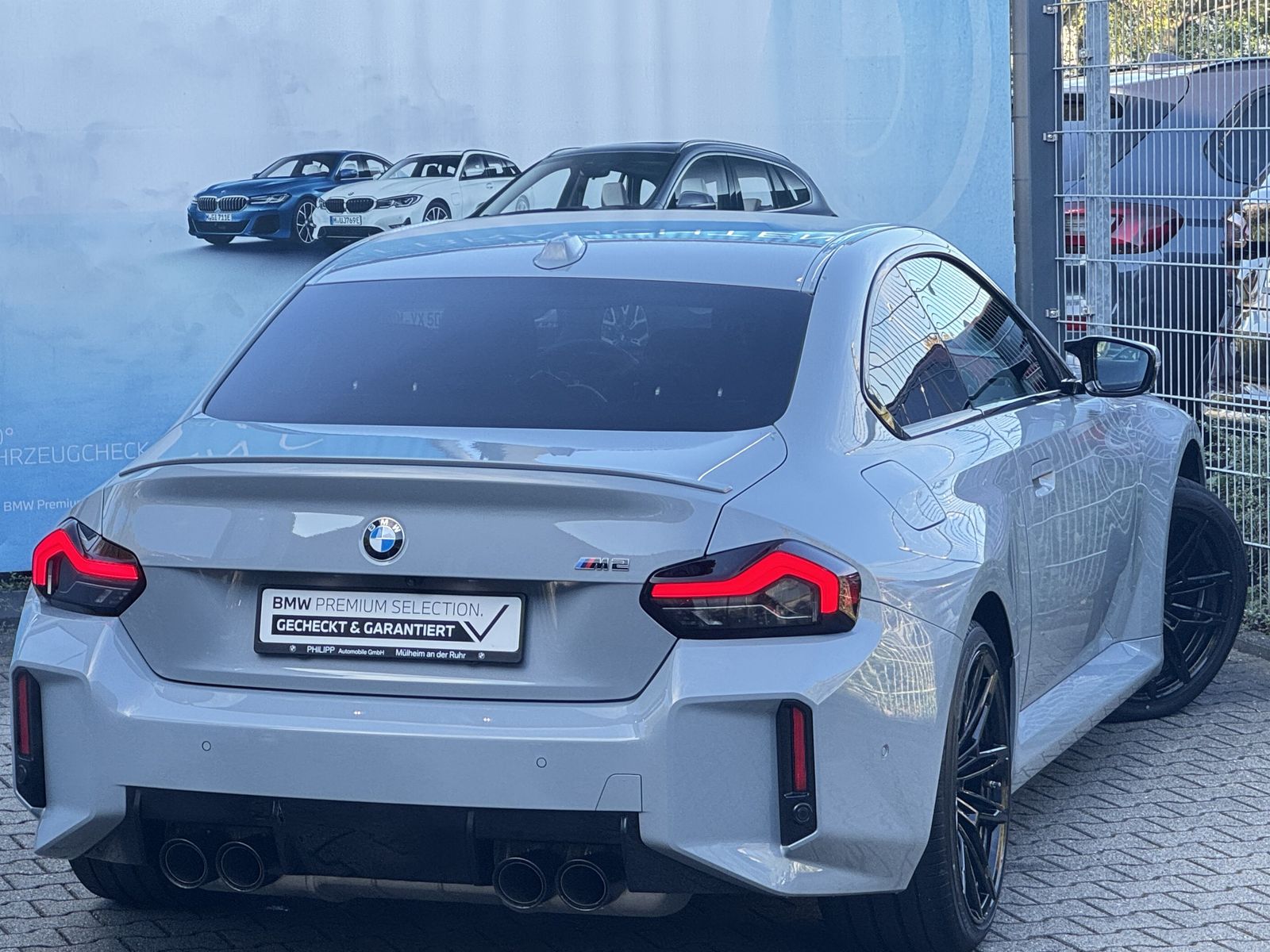 BMW M2 2025 г. Серый, пробег 11000 км