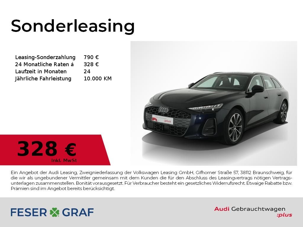 Audi A6 2025 г. Синий, пробег 22857 км
