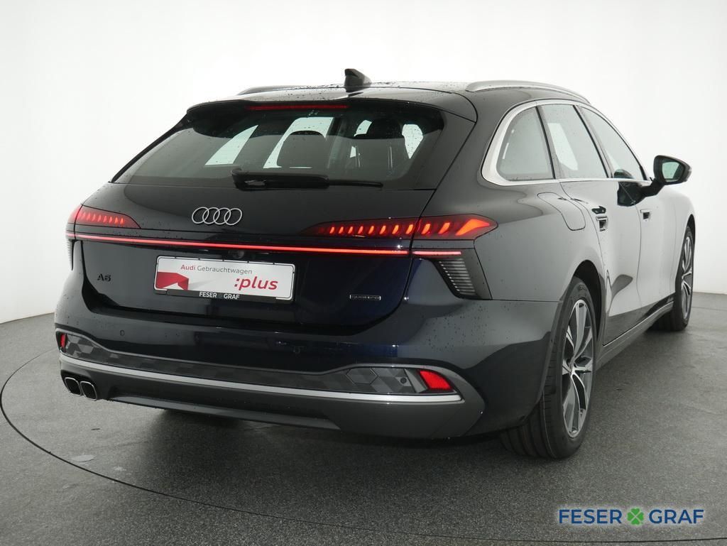 Audi A6 2025 г. Синий, пробег 22857 км