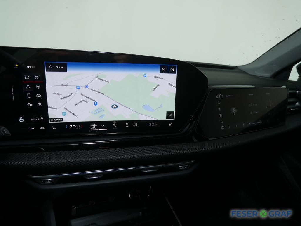 Audi A6 2025 г. Синий, пробег 22857 км