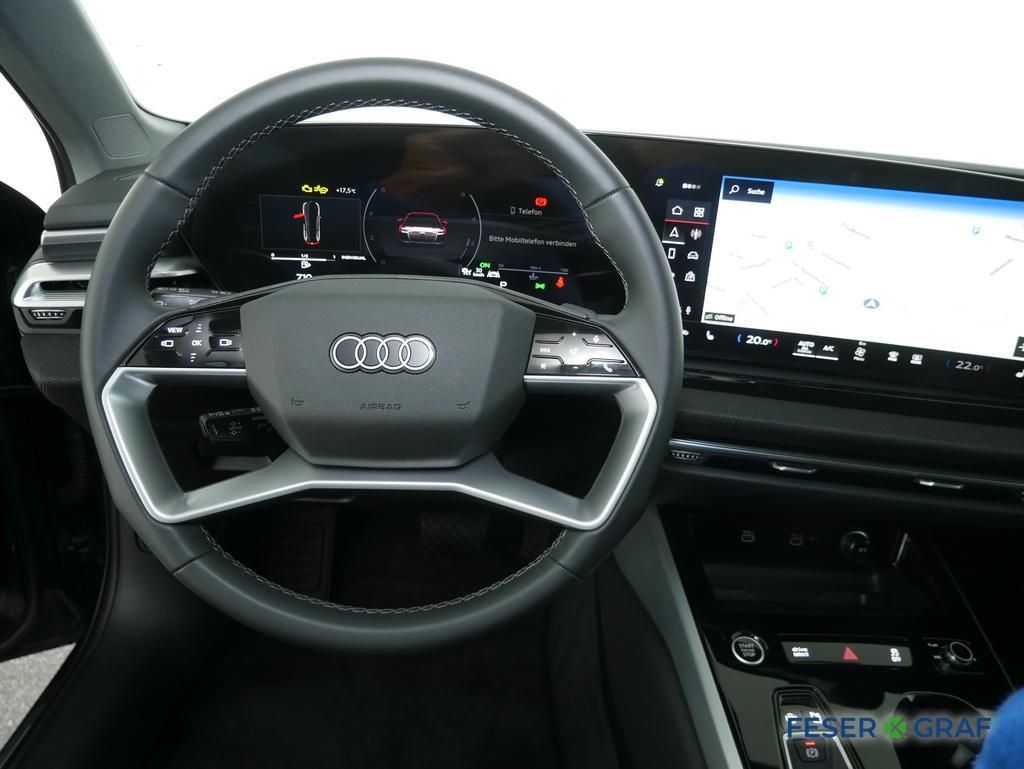 Audi A6 2025 г. Синий, пробег 22857 км