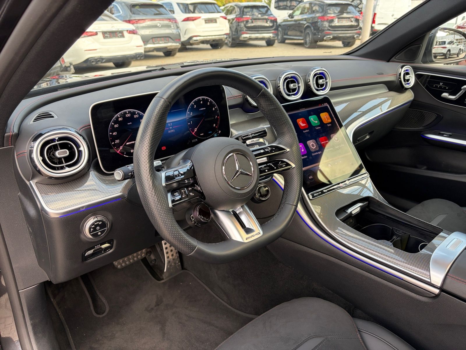 Mercedes-Benz C 43 AMG 2025 г. Серый, пробег 30000 км