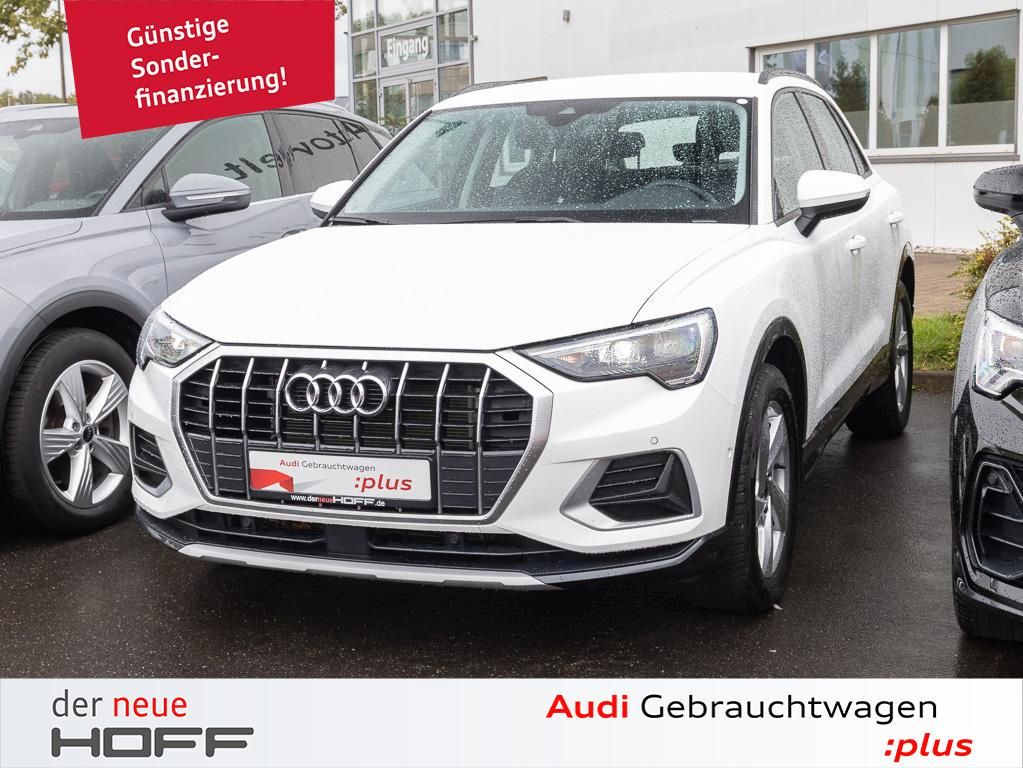 Audi Q3 2023 г. Белый, пробег 43600 км