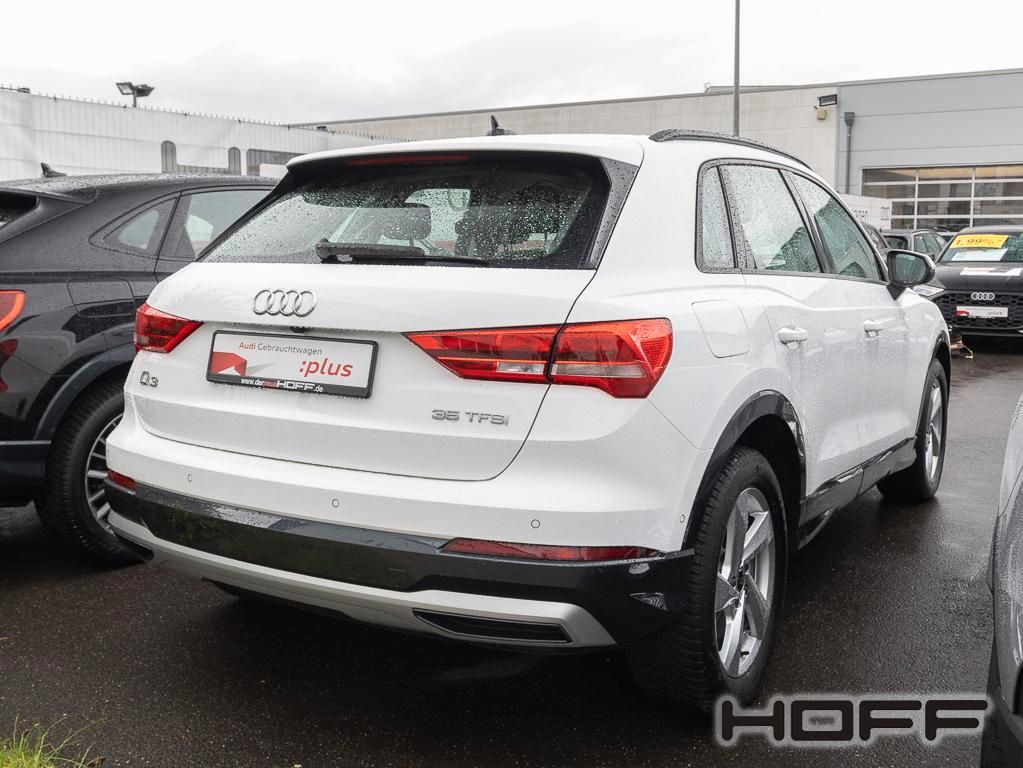 Audi Q3 2023 г. Белый, пробег 43600 км