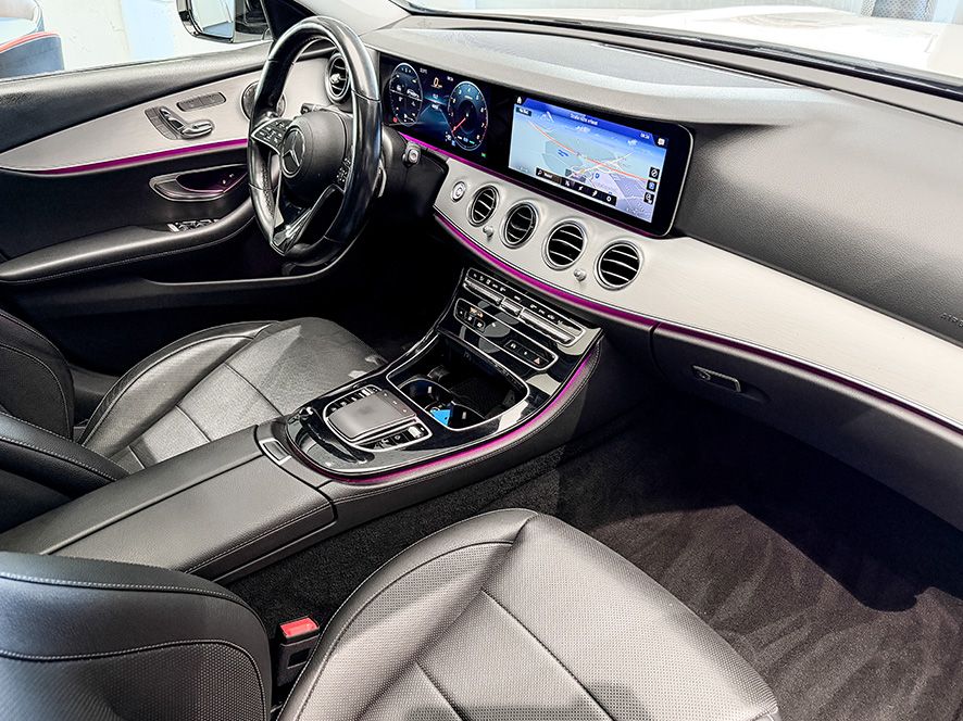 Mercedes-Benz E 450 2021 г. Белый, пробег 45600 км
