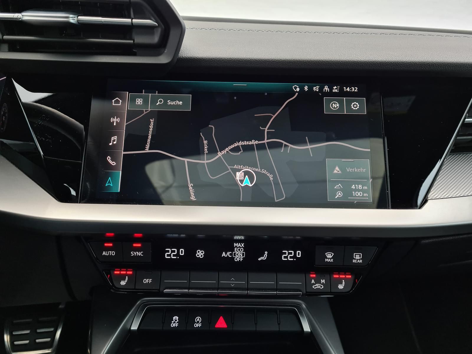 Audi A3 2022 г. Белый, пробег 50000 км