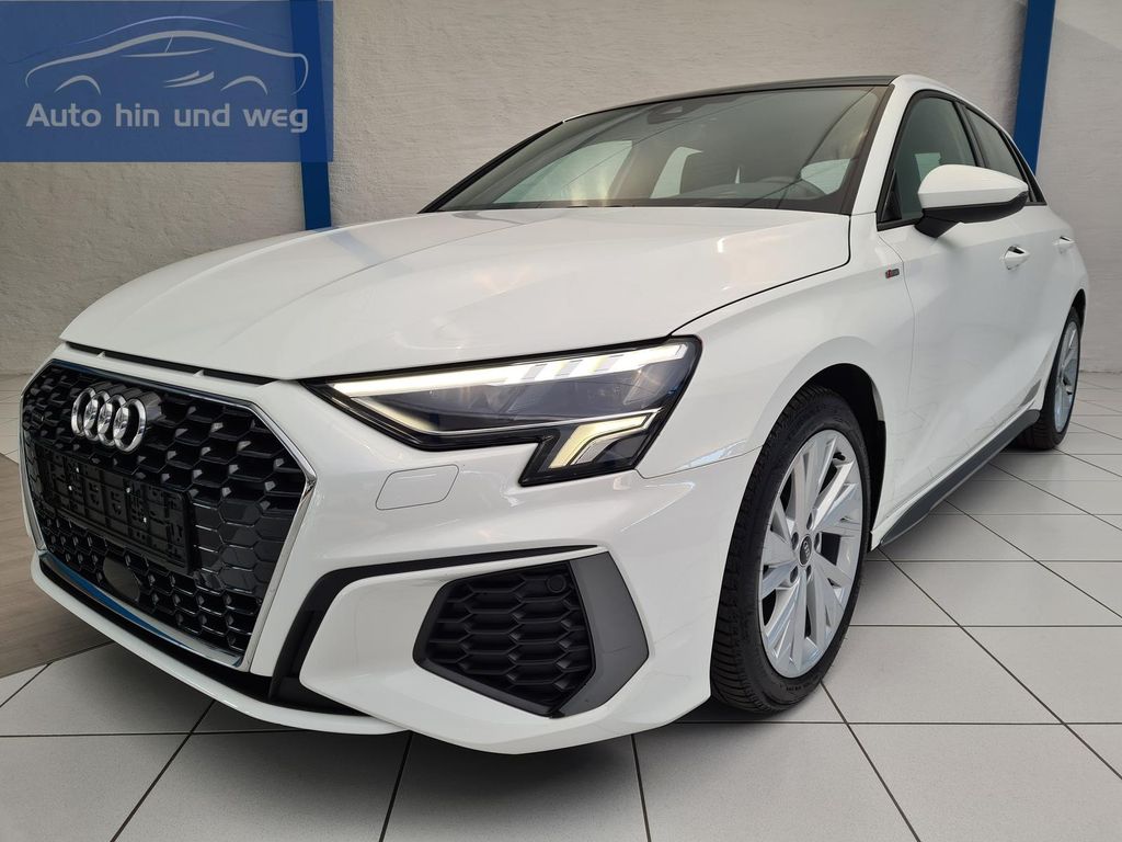 Audi A3 2022 г. Белый, пробег 50000 км