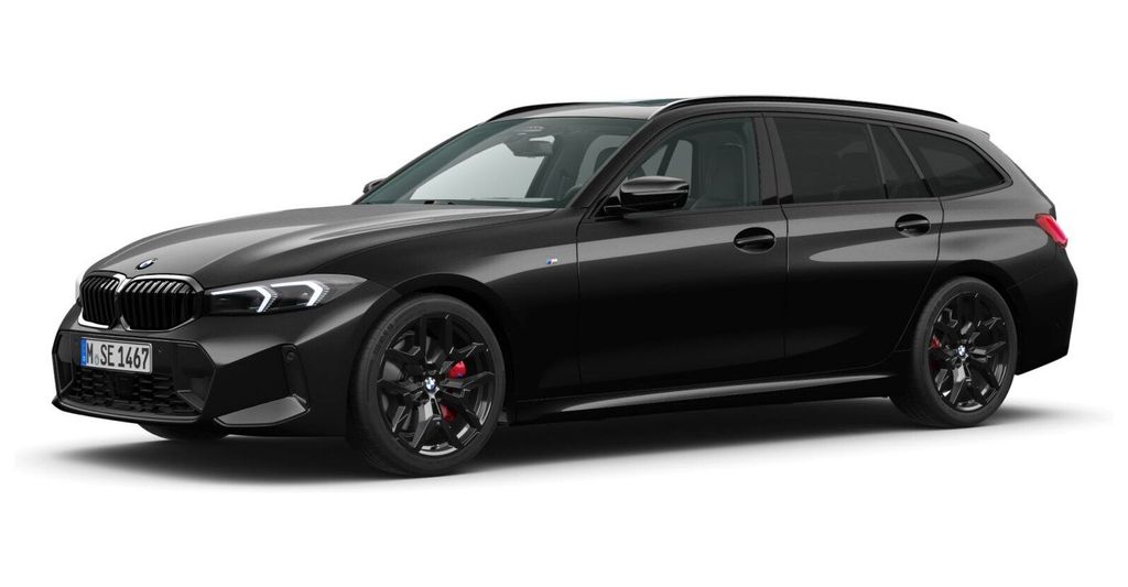 BMW 320 2025 г. Чёрный, пробег 11200 км