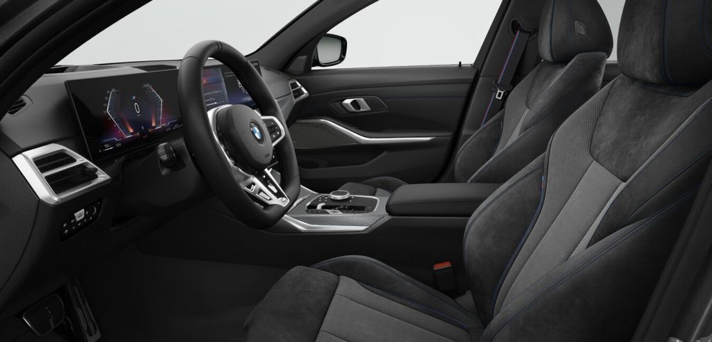BMW 320 2025 г. Чёрный, пробег 11200 км