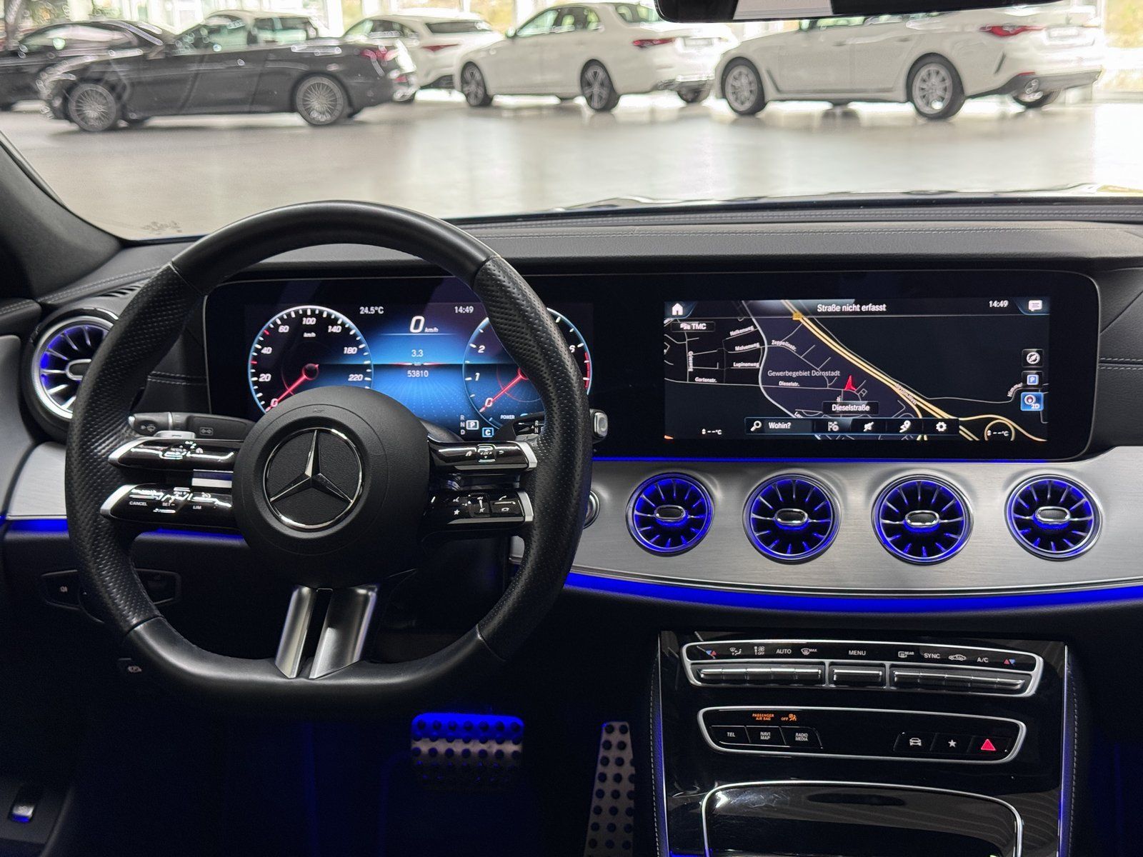Mercedes-Benz CLS 450 2023 г. Чёрный, пробег 53808 км